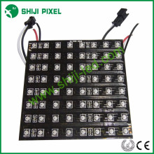 direccionable flexible SK6812 3535 RGB matriz led 8x8cm P10 64pixels / PC